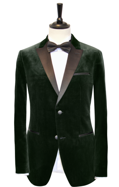 Emerald store velvet suit