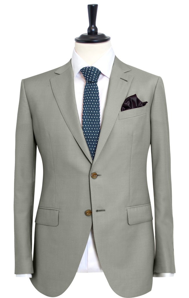 FROSTED GREY TWILL SUIT