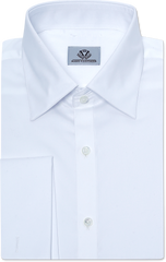 CLASSIC WHITE OXFORD DRESS SHIRT